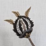 Dekorační látka Exquisite de luxe Blatt natur 516455