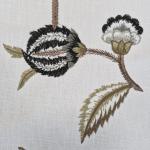 Dekorační látka Exquisite de luxe Blume natur 516453