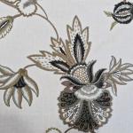 Dekorační látka Exquisite de luxe Blume natur 516453