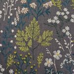 Dekorační látka Finesse de luxe Blatter anthrazit 516311