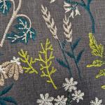 Dekorační látka Finesse de luxe Blatter anthrazit 516311