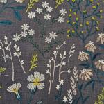 Dekorační látka Finesse de luxe Blatter anthrazit 516311