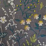 Dekorační látka Finesse de luxe Blatter anthrazit 516311