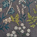 Dekorační látka Finesse de luxe Blatter anthrazit 516311