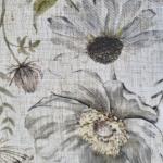 Dekorační látka Lino luční květy