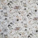 Dekorační látka Lino luční květy