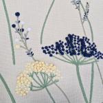 Dekorační látka Mystery Flowers Blume blau 516261