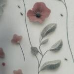 Dekorační látka Vlčí mák