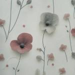 Dekorační látka Vlčí mák