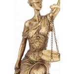 Dekorativní soška Spravedlnost 35cm