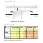 Garnýž SQUARE LINE SQL dvouřadá