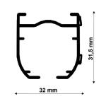 R2 RIMINI konstrukce římské rolety