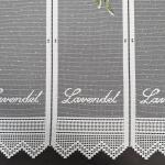 Skládaná vitrážová záclona 266942