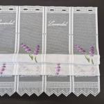 Skládaná vitrážová záclona 266942