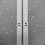 Skládaná vitrážová záclona 266942