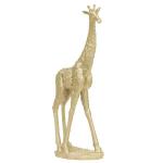 Socha  ŽIRAFY zlatá