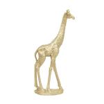 Socha  ŽIRAFY zlatá