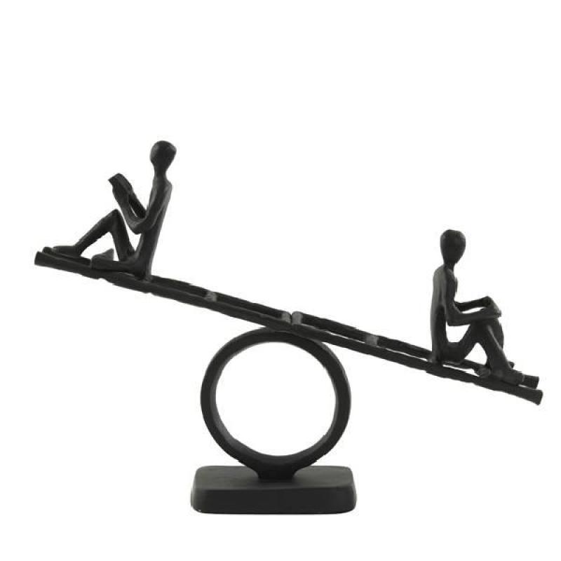 Dekorace AYUN matná černá