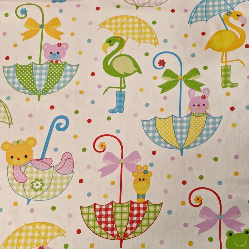 Dekorační látka Deštníky