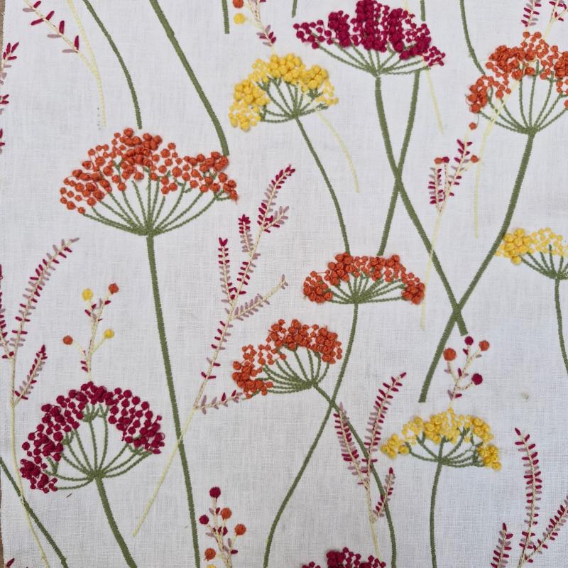 Dekorační látka Mystery Flowers Blume terra 516260