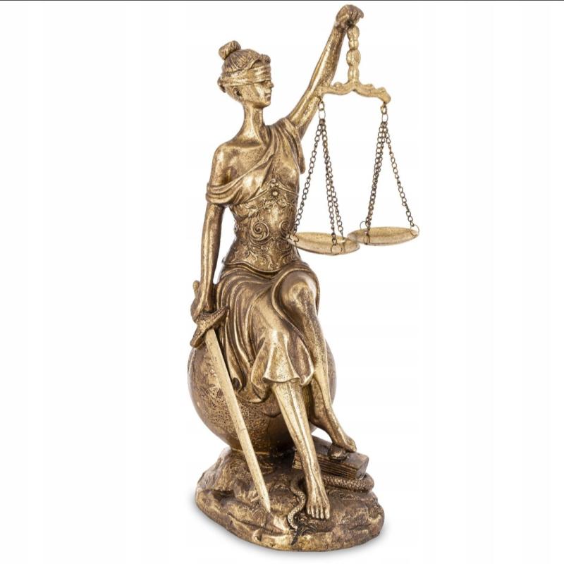 Dekorativní soška Spravedlnost 35cm