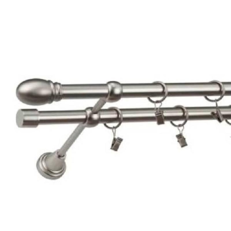 Kovová garnýž Ø19 s oboustrannou koncovkou BELLUNO. 