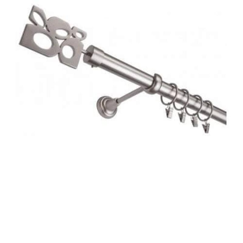 Kovová dvougarnýž Ø19 s oboustrannou koncovkou BISETTE. 