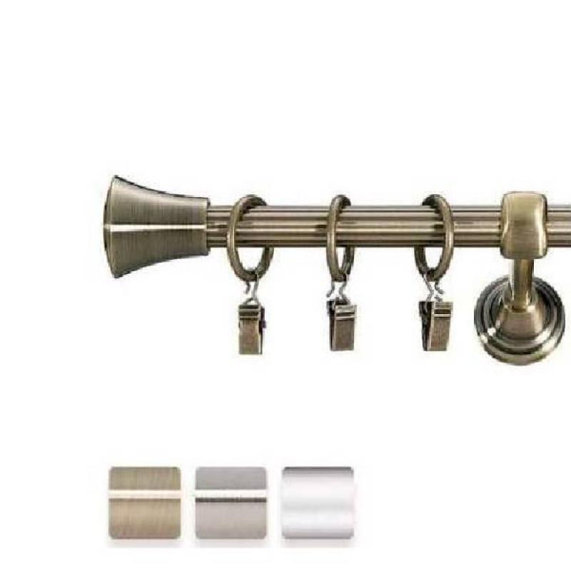 Kovová garnýž Ø19 s oboustrannou koncovkou PRINCE. 