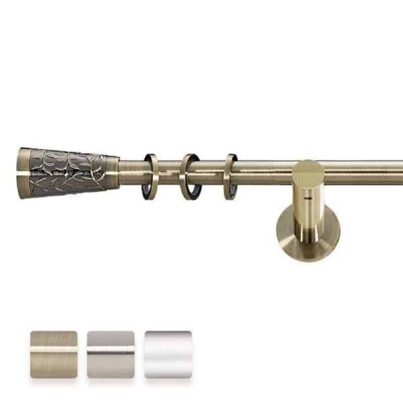 Kovová garnýž Ø19 s oboustrannou koncovkou SEVILLA. 