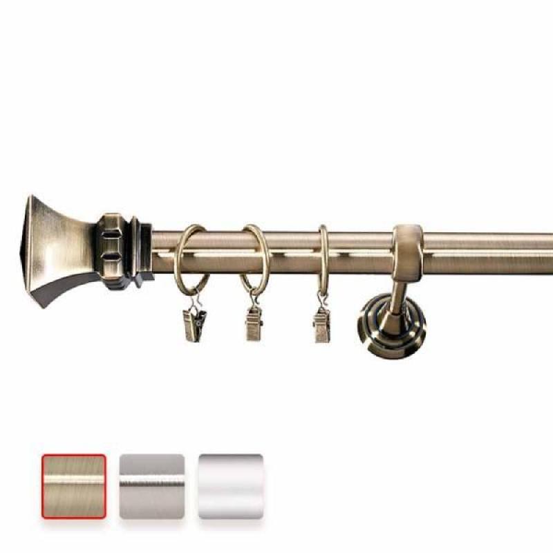 Kovová garnýž Ø25 s oboustrannou koncovkou VERONA. 