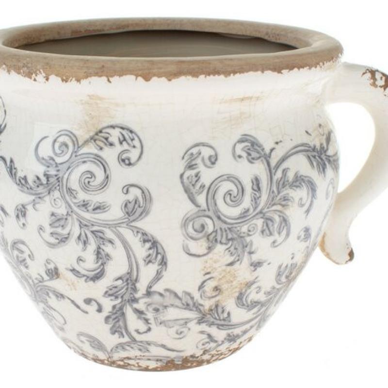 Keramický obal na květináč 10cm