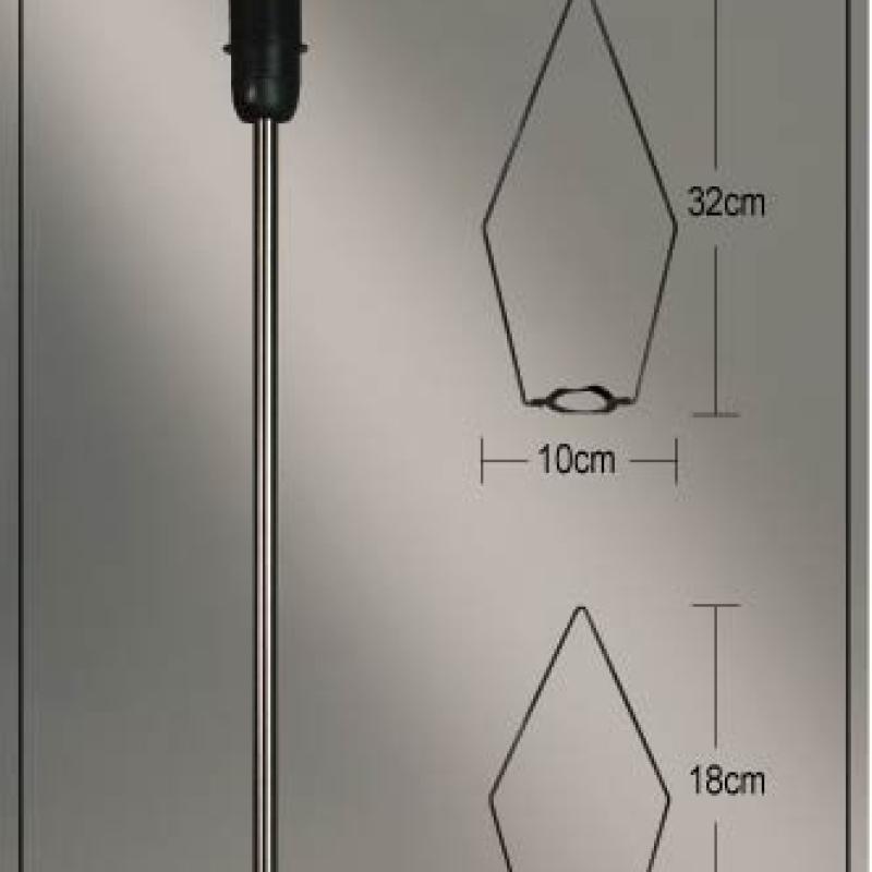 Stojan na papírové hvězdy 42cm