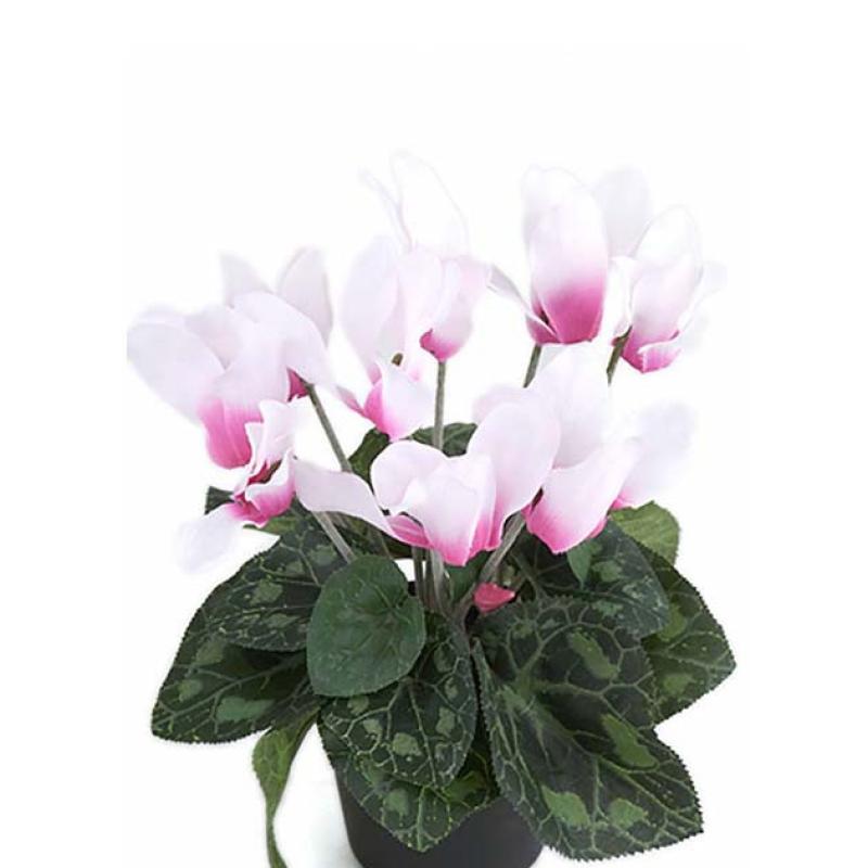 Umělá květina Brambořík růžový 20cm