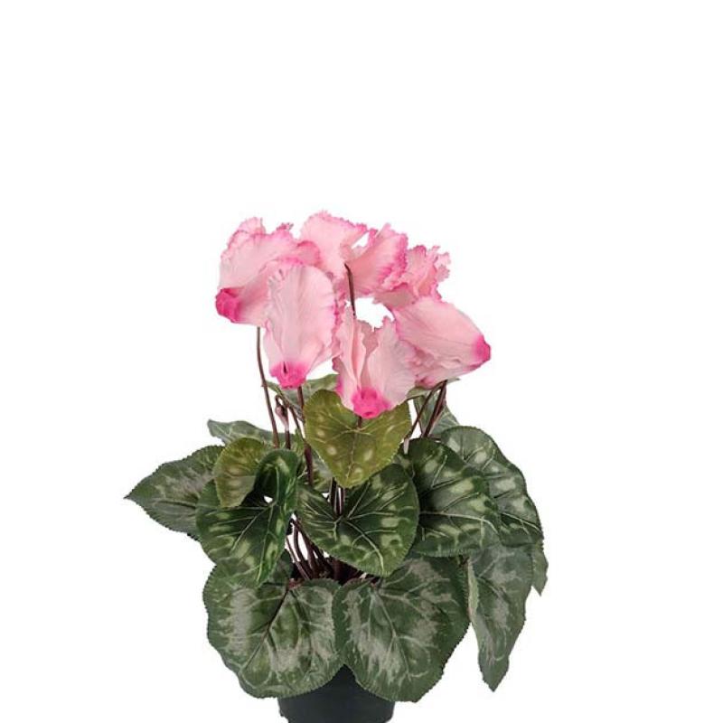 Umělá květina Brambořík světle růžový 32cm