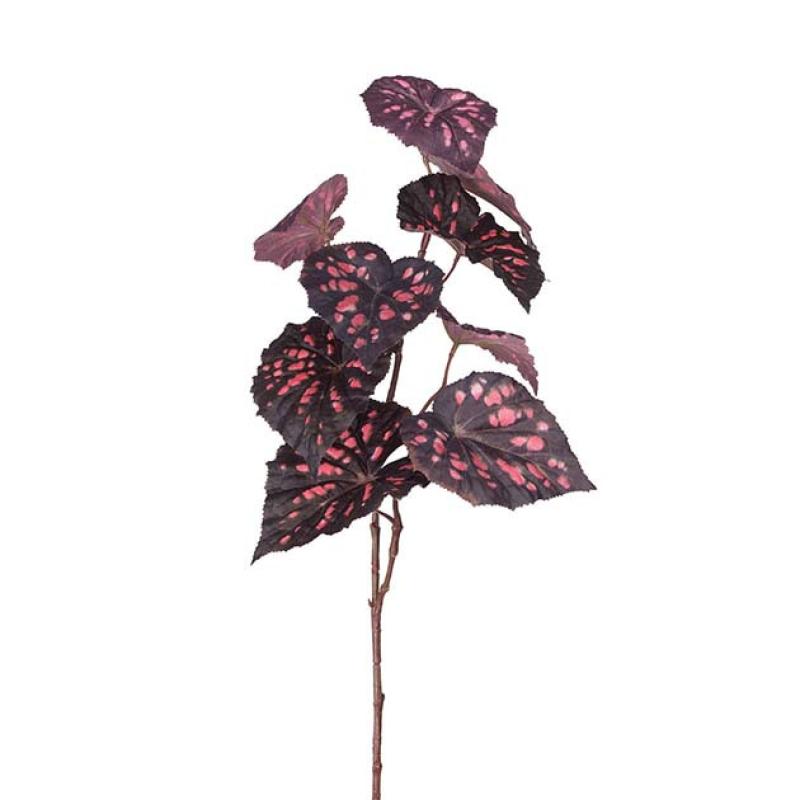 Umělá květina Rexbegonie 70cm