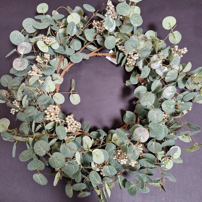 Vánoční dekorační věnec 57cm