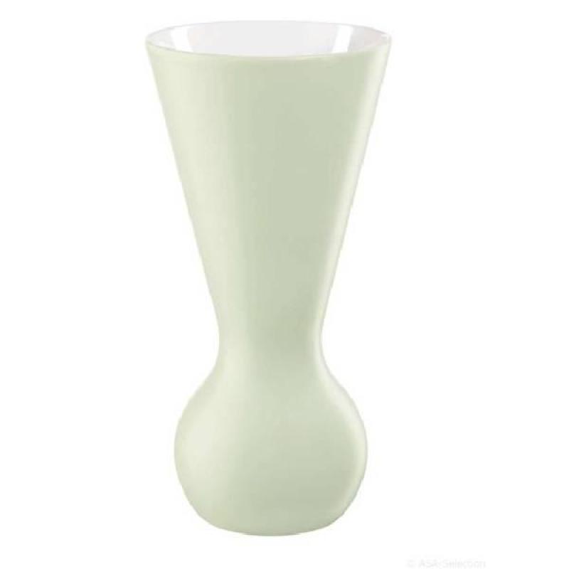 Váza MATCH 30 cm zelenkavá