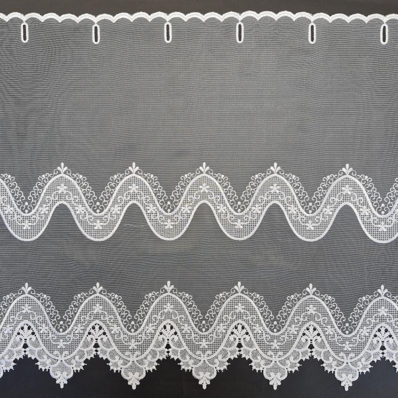 Vitrážová záclona 11548