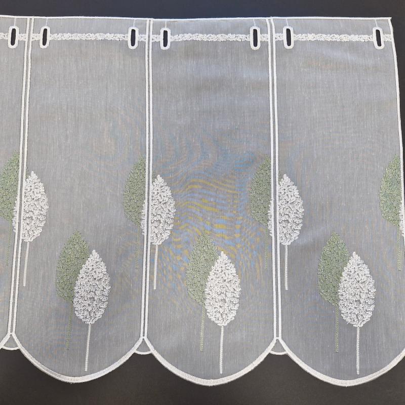 Vitrážová záclona 13335