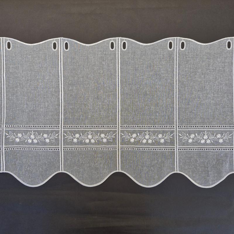 Vitrážová záclona V420