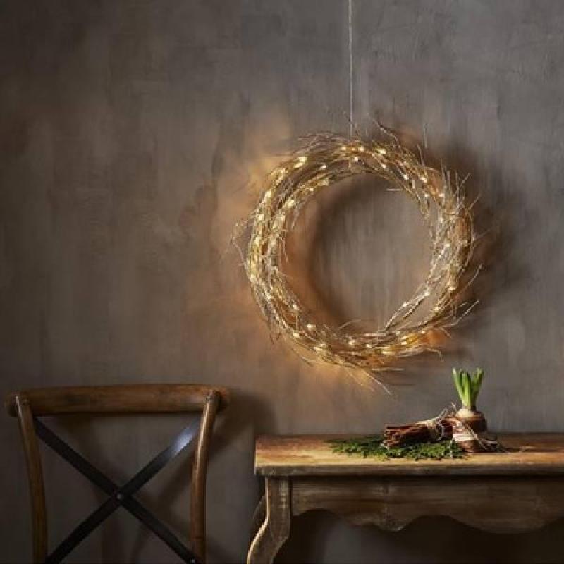 Závěsný svítící věnec FIZZY 50 LED Ø 45cm