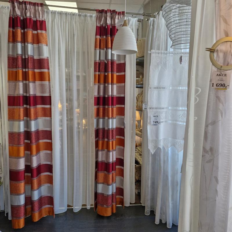 Závěsy č.3 2ks VÝPRODEJ