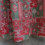 Vánoční závěsy Patchwork 2ks