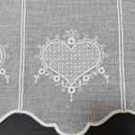 Vitrážová záclona 11807