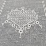 Vitrážová záclona 11807