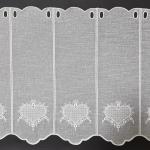 Vitrážová záclona 11807