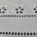 Vitrážová záclona 3813