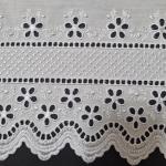 Vitrážová záclona 3813