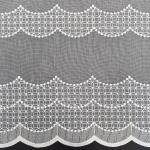 Vitrážová záclona BR13055