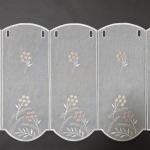 Vitrážová záclona V430